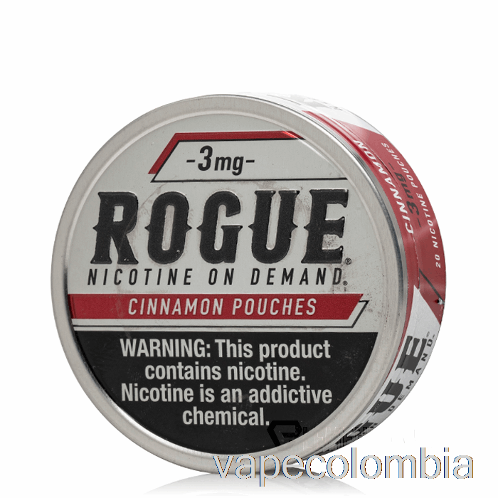 Vape Recargable Rogue Bolsas De Nicotina - Canela 3 Mg